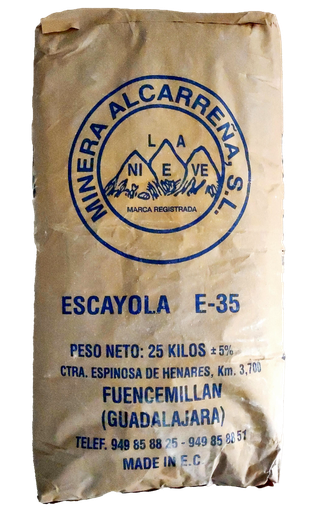 SACO ESCAYOLA (25 KG, LA NIEVE)